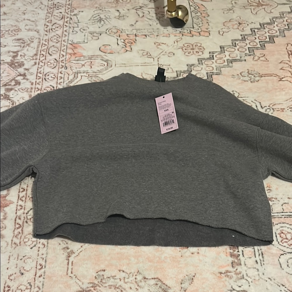 Target cropped hoodie